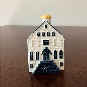 KLM Blue Delft Ceramic House